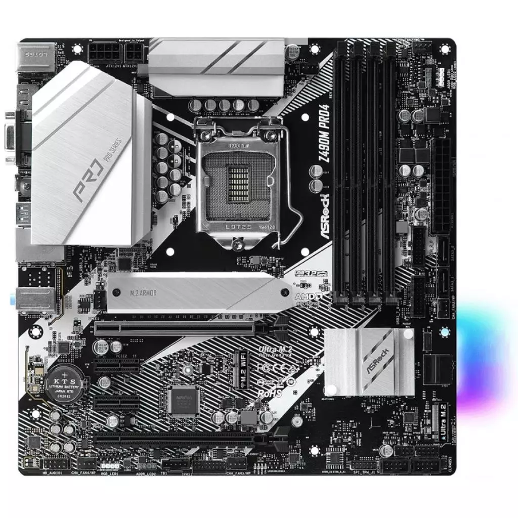 Материнская плата ASRock Z490M Pro4 - 1