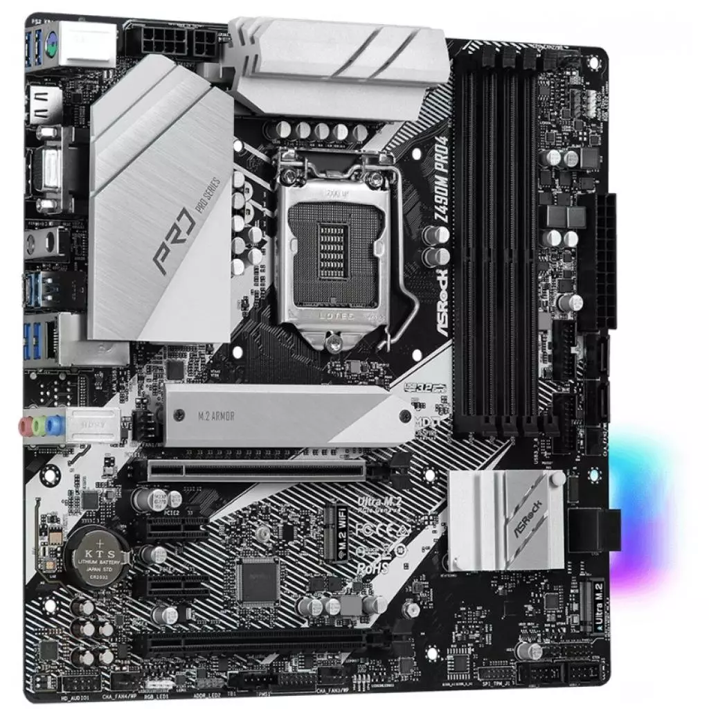 Материнская плата ASRock Z490M Pro4 - 3