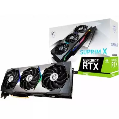 Видеокарта MSI GeForce RTX3090 24Gb SUPRIM X (RTX 3090 SUPRIM X 24G)