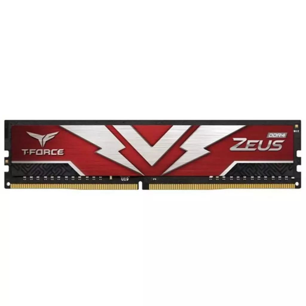 Модуль памяти для компьютера DDR4 8GB 2666 MHz T-Force Zeus Red Team (TTZD48G2666HC1901)