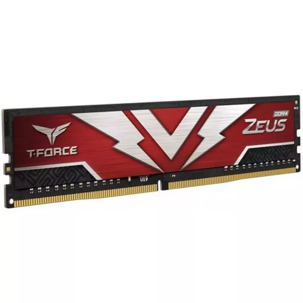 Модуль памяти для компьютера DDR4 16GB 3200 MHz T-Force Zeus Red Team (TTZD416G3200HC2001) - 1 Модуль памяти для компьютера DDR4 16GB 3200 MHz T-Force Zeus Red Team (TTZD416G3200HC2001) - 1