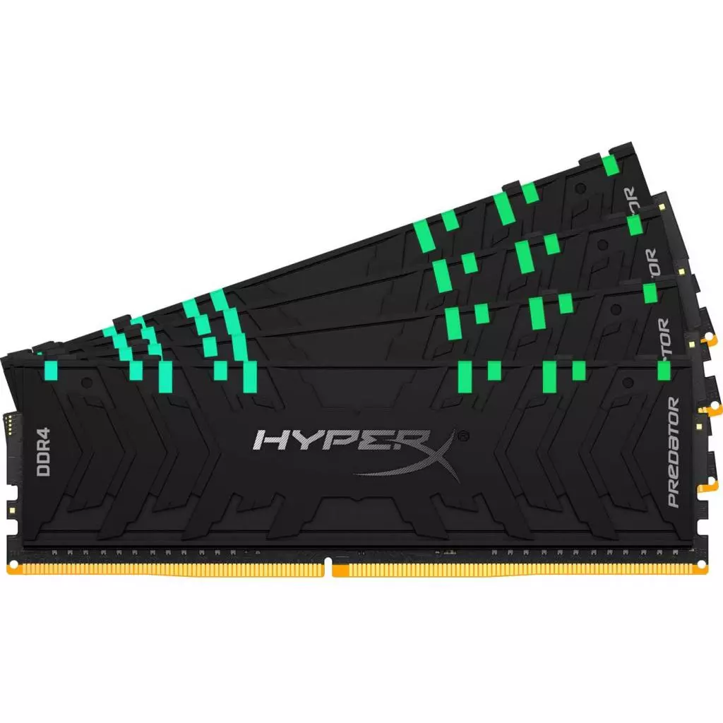 Модуль памяти для компьютера DDR4 128GB (4x32GB) 3200 MHz HyperX Predator RGB Kingston Fury (ex.HyperX) (HX432C16PB3AK4/128) - 3 Модуль памяти для компьютера DDR4 128GB (4x32GB) 3200 MHz HyperX Predator RGB Kingston Fury (ex.HyperX) (HX432C16PB3AK4/128) - 3