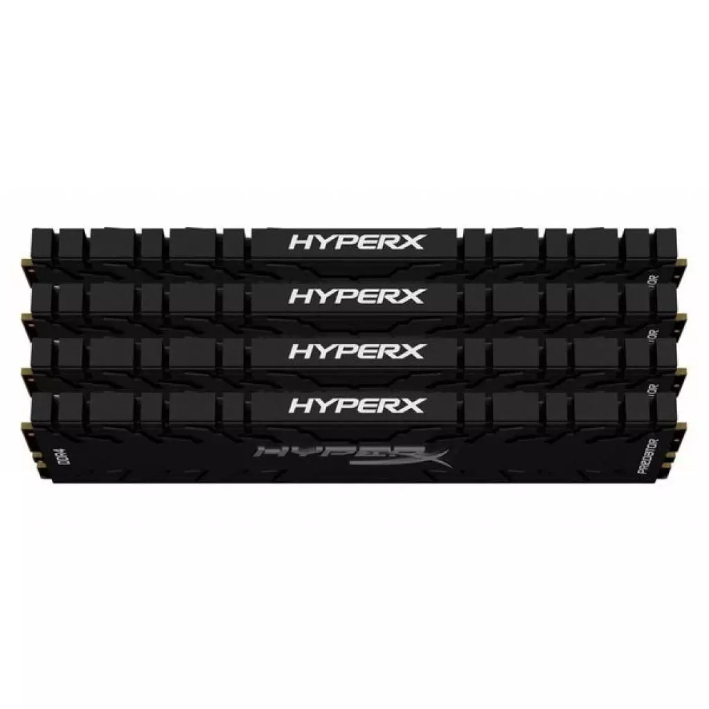 Модуль памяти для компьютера DDR4 128GB (4x32GB) 3200 MHz HyperX Predator Black Kingston Fury (ex.HyperX) (HX432C16PB3K4/128) - 2 Модуль памяти для компьютера DDR4 128GB (4x32GB) 3200 MHz HyperX Predator Black Kingston Fury (ex.HyperX) (HX432C16PB3K4/128) - 2