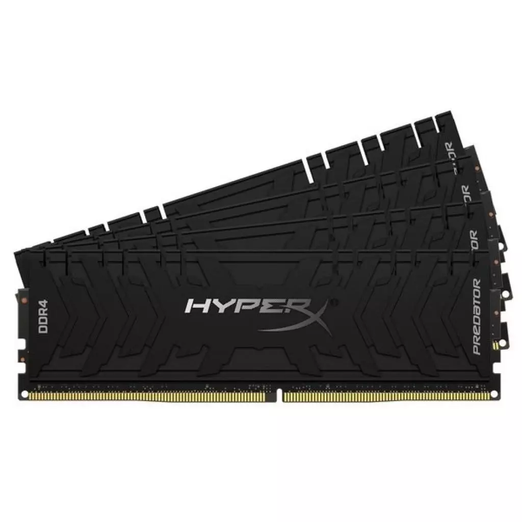 Модуль памяти для компьютера DDR4 128GB (4x32GB) 3600 MHz HyperX Predator Black Kingston Fury (ex.HyperX) (HX436C18PB3K4/128) - 3 Модуль памяти для компьютера DDR4 128GB (4x32GB) 3600 MHz HyperX Predator Black Kingston Fury (ex.HyperX) (HX436C18PB3K4/128) - 3
