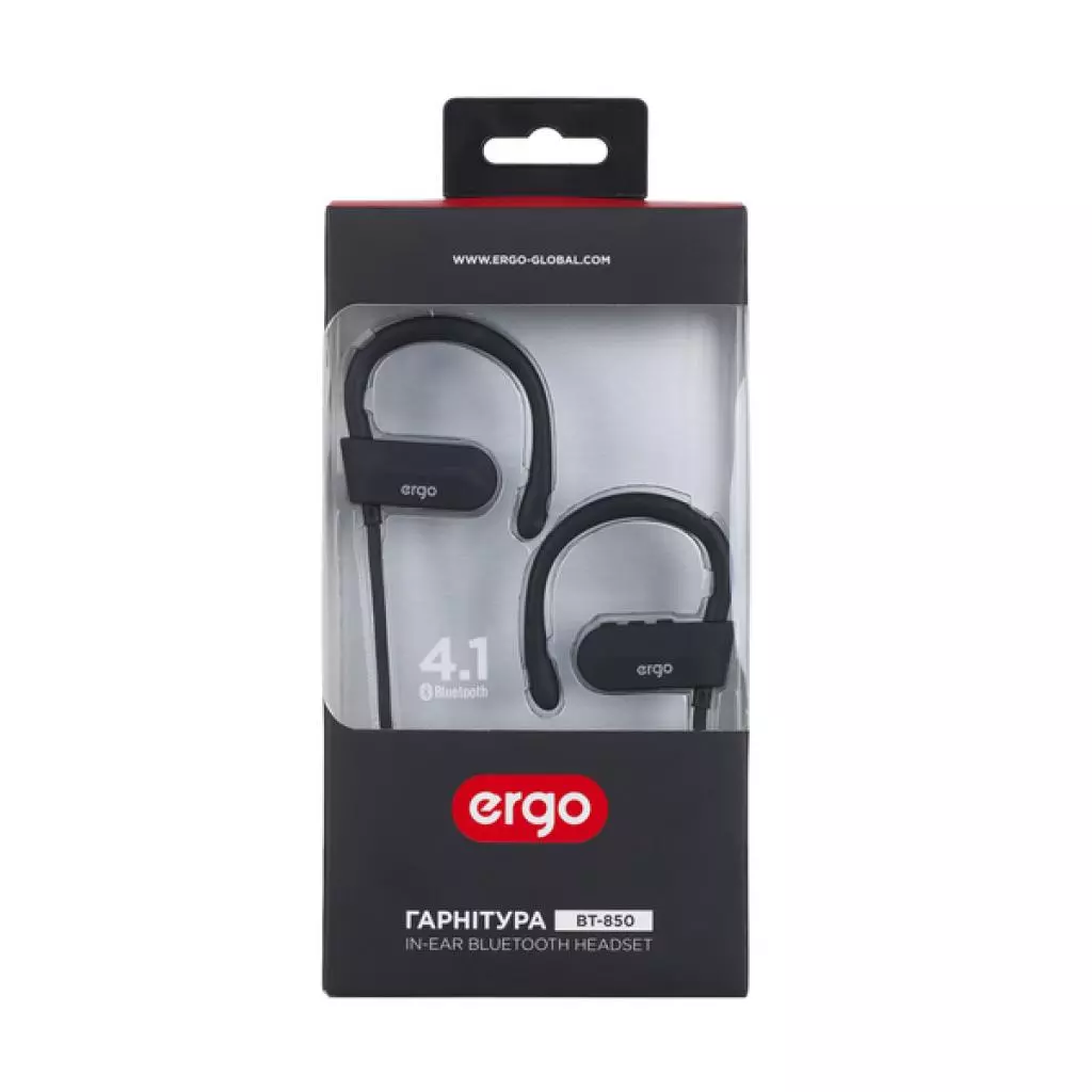 Наушники Ergo BT-850 Black - 4 Наушники Ergo BT-850 Black - 4