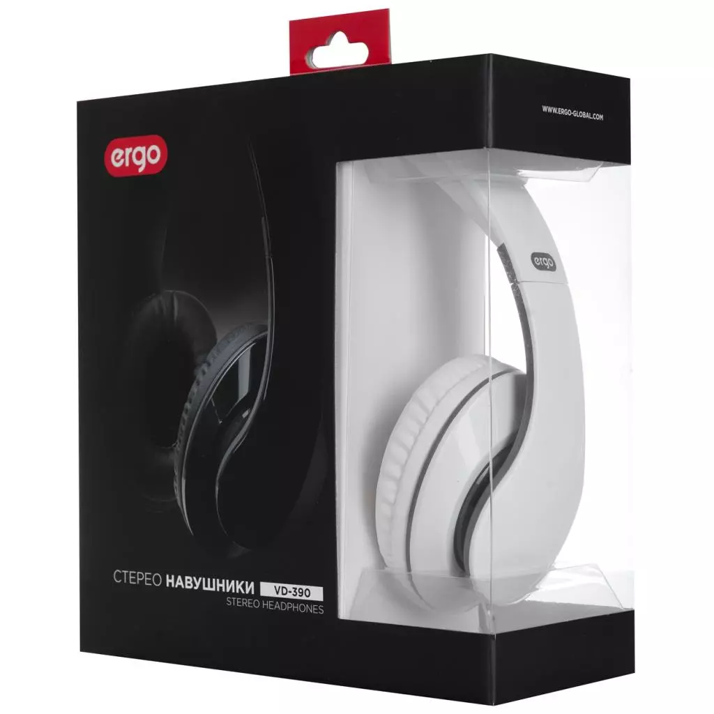 Наушники Ergo VD-390 Grey - 3 Наушники Ergo VD-390 Grey - 3