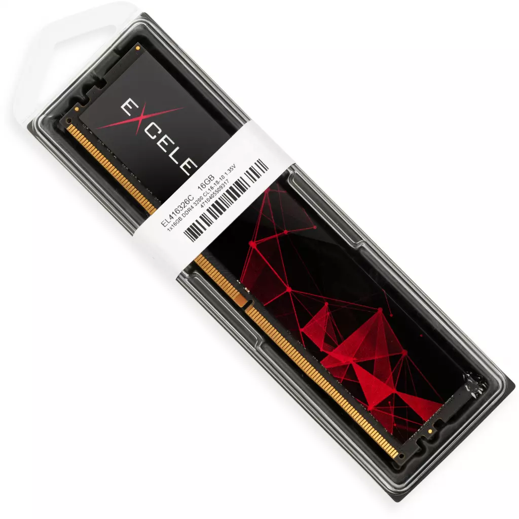 Модуль памяти для компьютера DDR4 16GB 3200 MHz LOGO Series eXceleram (EL416326C) - 2 Модуль памяти для компьютера DDR4 16GB 3200 MHz LOGO Series eXceleram (EL416326C) - 2
