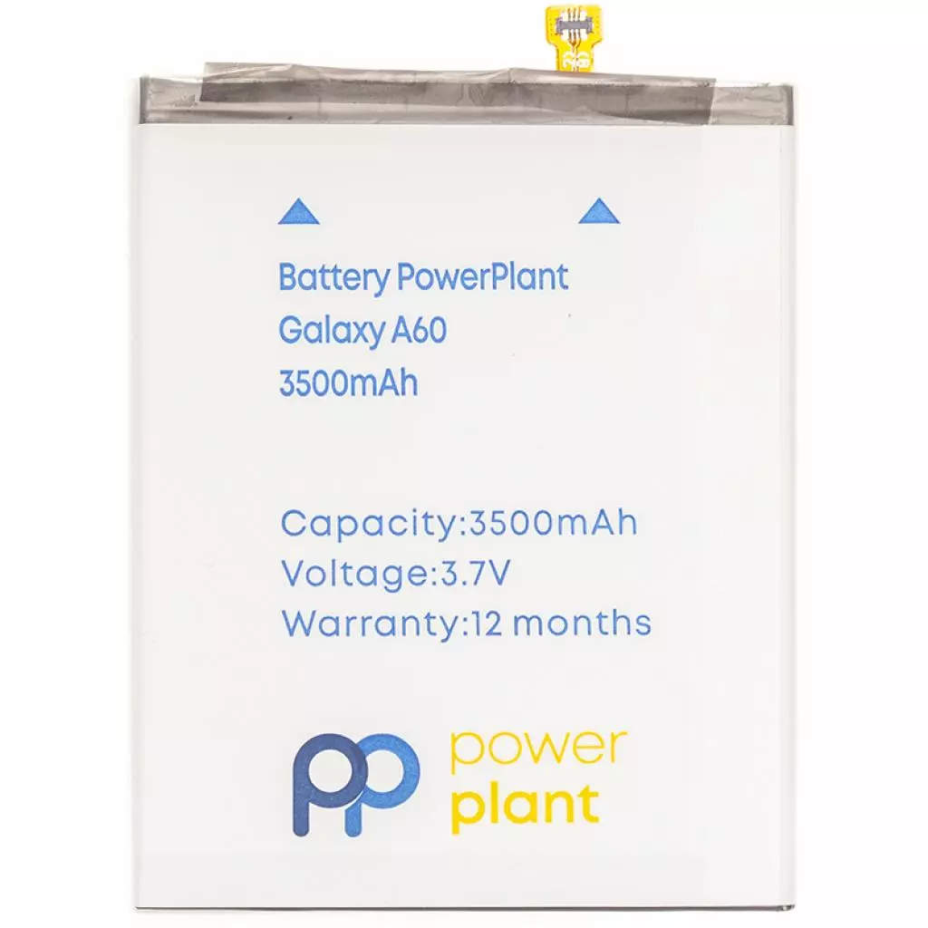 Аккумуляторная батарея для телефона PowerPlant Samsung Galaxy A60 (EB-BA606ABU) 3500mAh (SM170708)