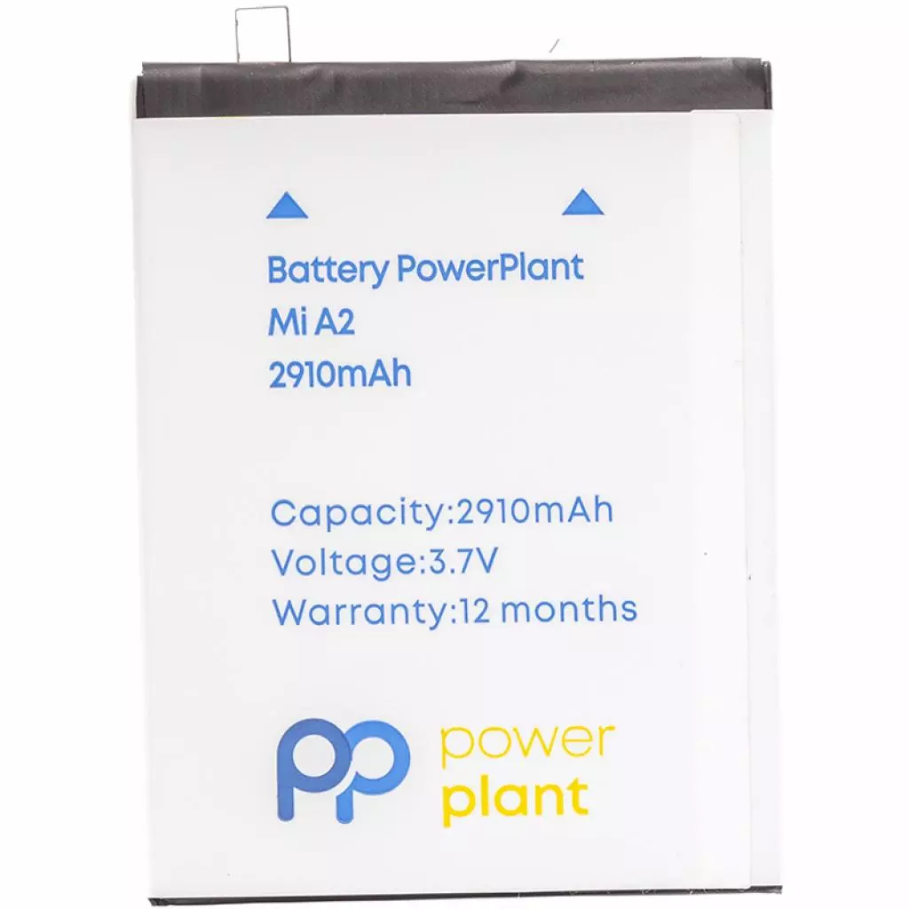 Аккумуляторная батарея для телефона PowerPlant Xiaomi Mi A2 (BN36) 2910mAh (SM220274)