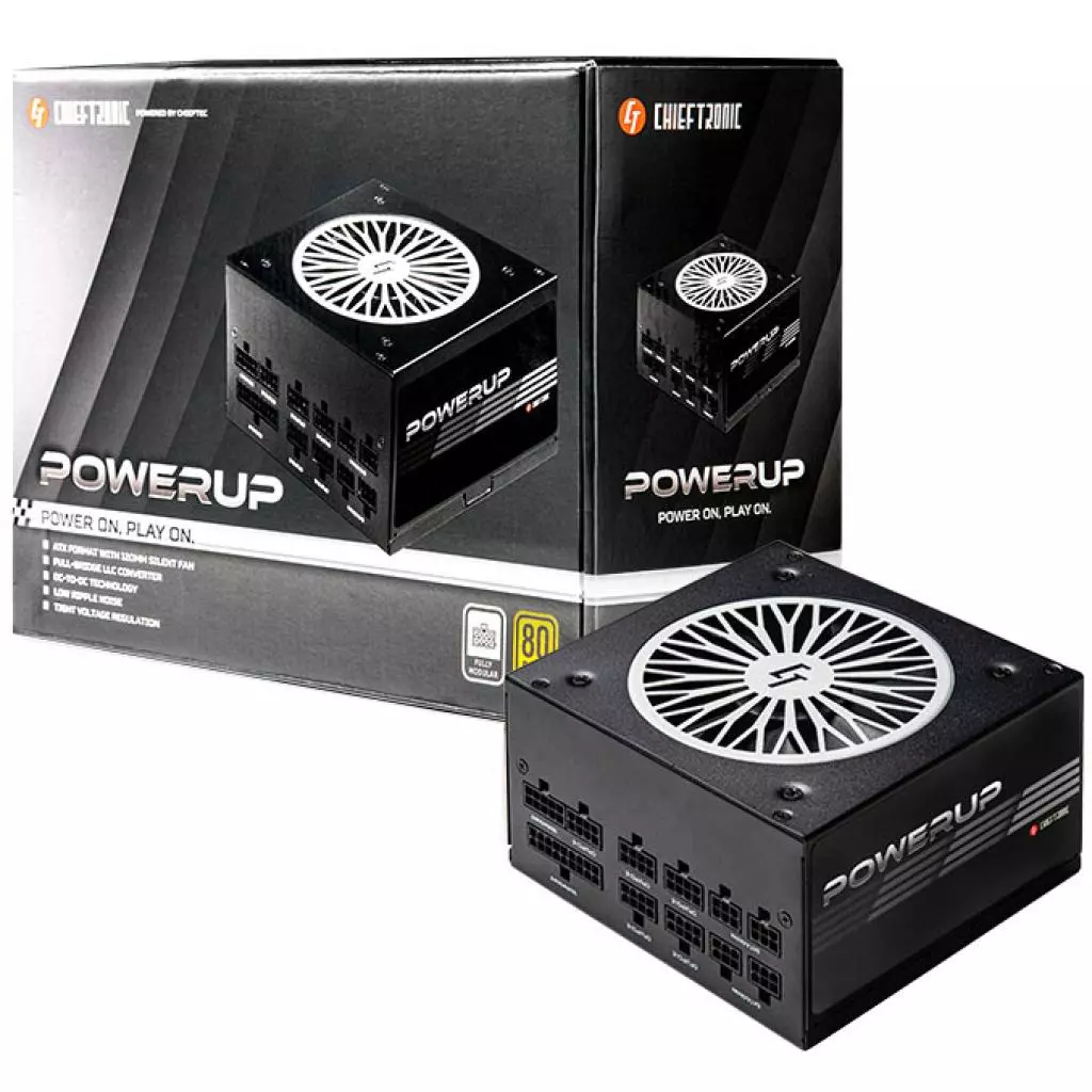Блок питания Chieftronic 750W PowerUP Gold (GPX-750FC) - 6 Блок питания Chieftronic 750W PowerUP Gold (GPX-750FC) - 6