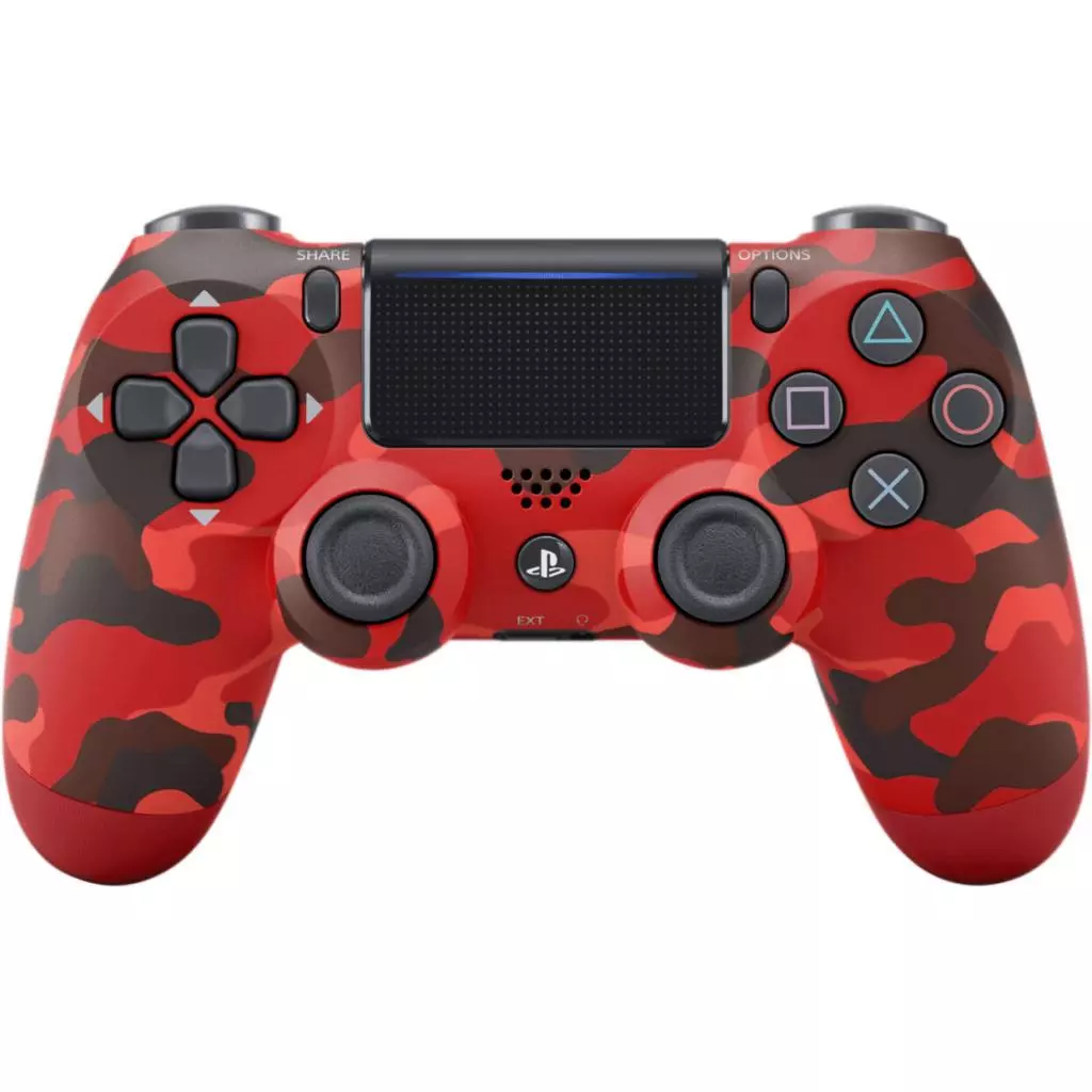 Геймпад Sony PS4 Dualshock 4 V2 Red Camouflage - 1 Геймпад Sony PS4 Dualshock 4 V2 Red Camouflage - 1