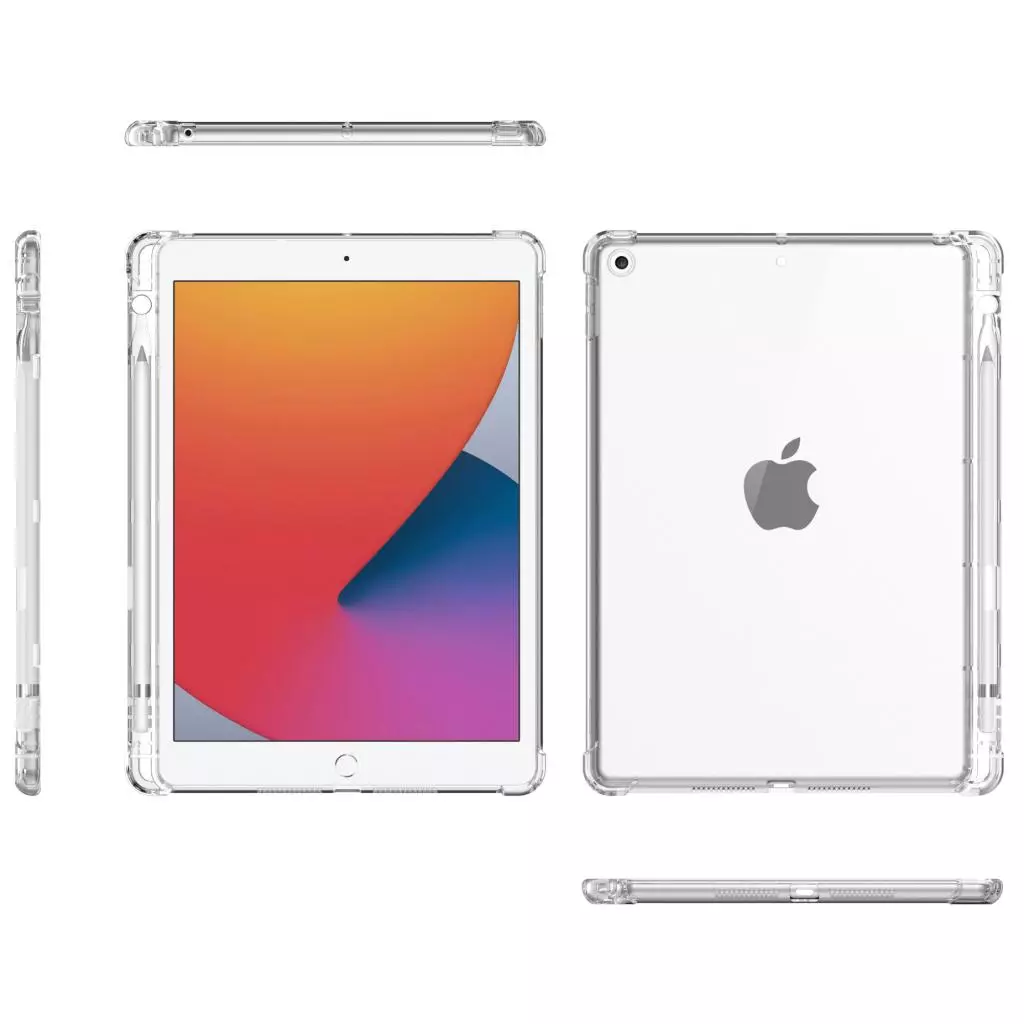 Чехол для планшета BeCover Anti-Shock Stylus Apple iPad 10.2 2019/2020 Clear (705615) - 2 Чехол для планшета BeCover Anti-Shock Stylus Apple iPad 10.2 2019/2020 Clear (705615) - 2