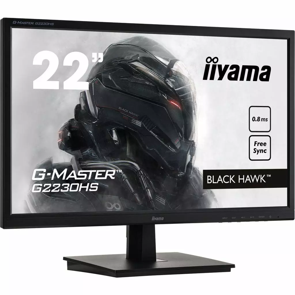 Монитор iiyama G2230HS-B1 - 1 Монитор iiyama G2230HS-B1 - 1