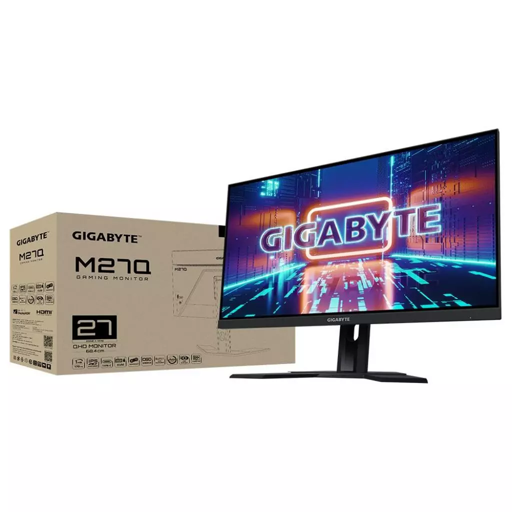Монитор GIGABYTE M27Q Gaming Monitor - 6 Монитор GIGABYTE M27Q Gaming Monitor - 6