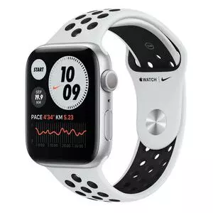 Смарт-часы Apple Watch Nike SE GPS, 40mm Silver Aluminium Case with Pure Plat (MYYD2UL/A)