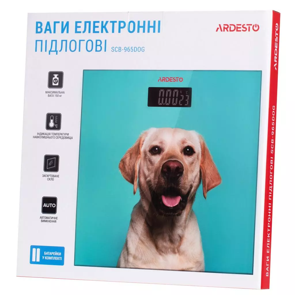 Весы напольные Ardesto SCB-965DOG - 4 Весы напольные Ardesto SCB-965DOG - 4