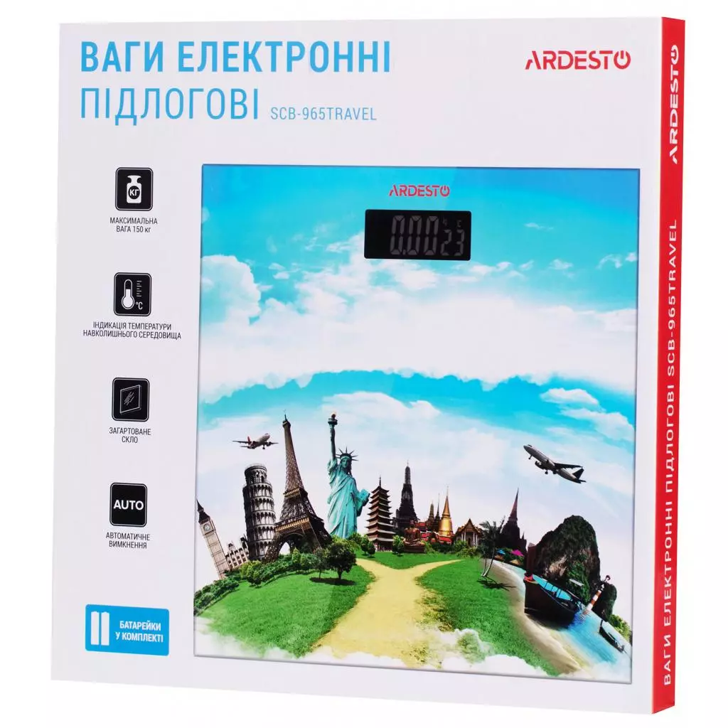 Весы напольные Ardesto SCB-965TRAVEL - 4