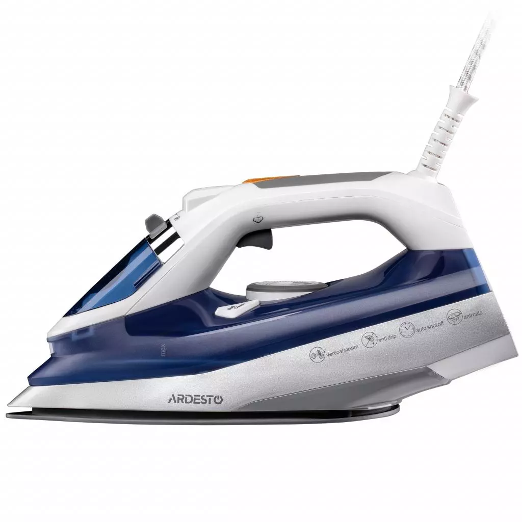 Утюг Ardesto IR-C2232-BL /2200Вт /320мл/пар/ самоочищення/антикапля /кера (IR-C2232-BL) - 1 Утюг Ardesto IR-C2232-BL /2200Вт /320мл/пар/ самоочищення/антикапля /кера (IR-C2232-BL) - 1