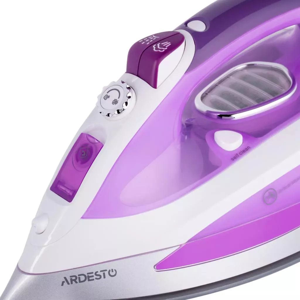 Утюг Ardesto IR-C2240-VT/2200Вт/400мл /пар/ самоочищення /антикапля /кера (IR-C2240-VT) - 4 Утюг Ardesto IR-C2240-VT/2200Вт/400мл /пар/ самоочищення /антикапля /кера (IR-C2240-VT) - 4