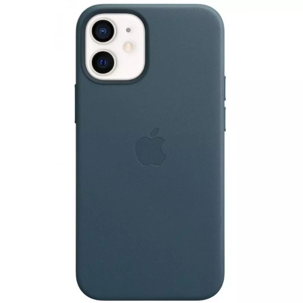 Чехол для моб. телефона Apple iPhone 12 mini Leather Case with MagSafe - Baltic Blue (MHK83ZE/A) - 3 Чехол для моб. телефона Apple iPhone 12 mini Leather Case with MagSafe - Baltic Blue (MHK83ZE/A) - 3