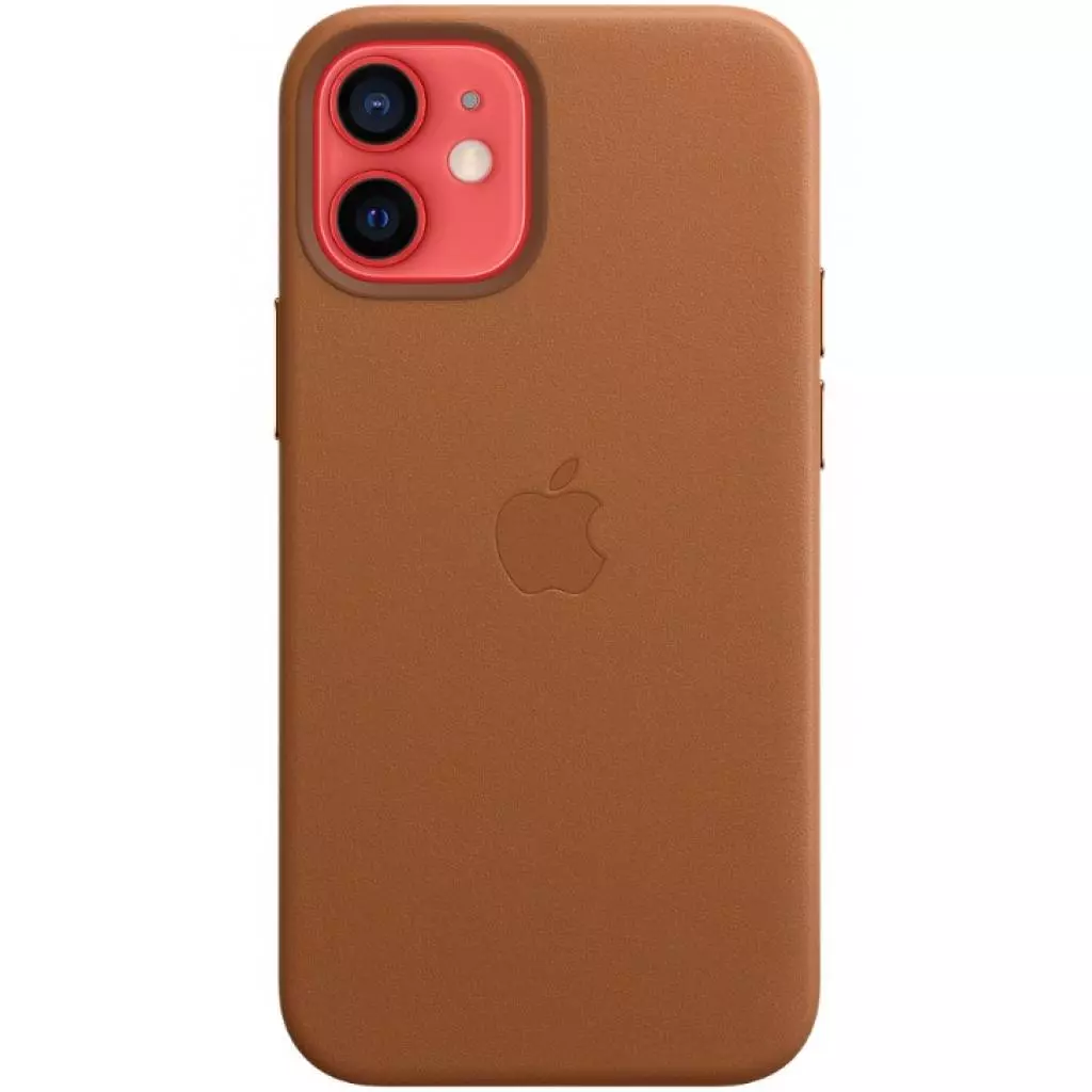 Чехол для моб. телефона Apple iPhone 12 mini Leather Case with MagSafe - Saddle Brown (MHK93ZM/A) - 2 Чехол для моб. телефона Apple iPhone 12 mini Leather Case with MagSafe - Saddle Brown (MHK93ZM/A) - 2