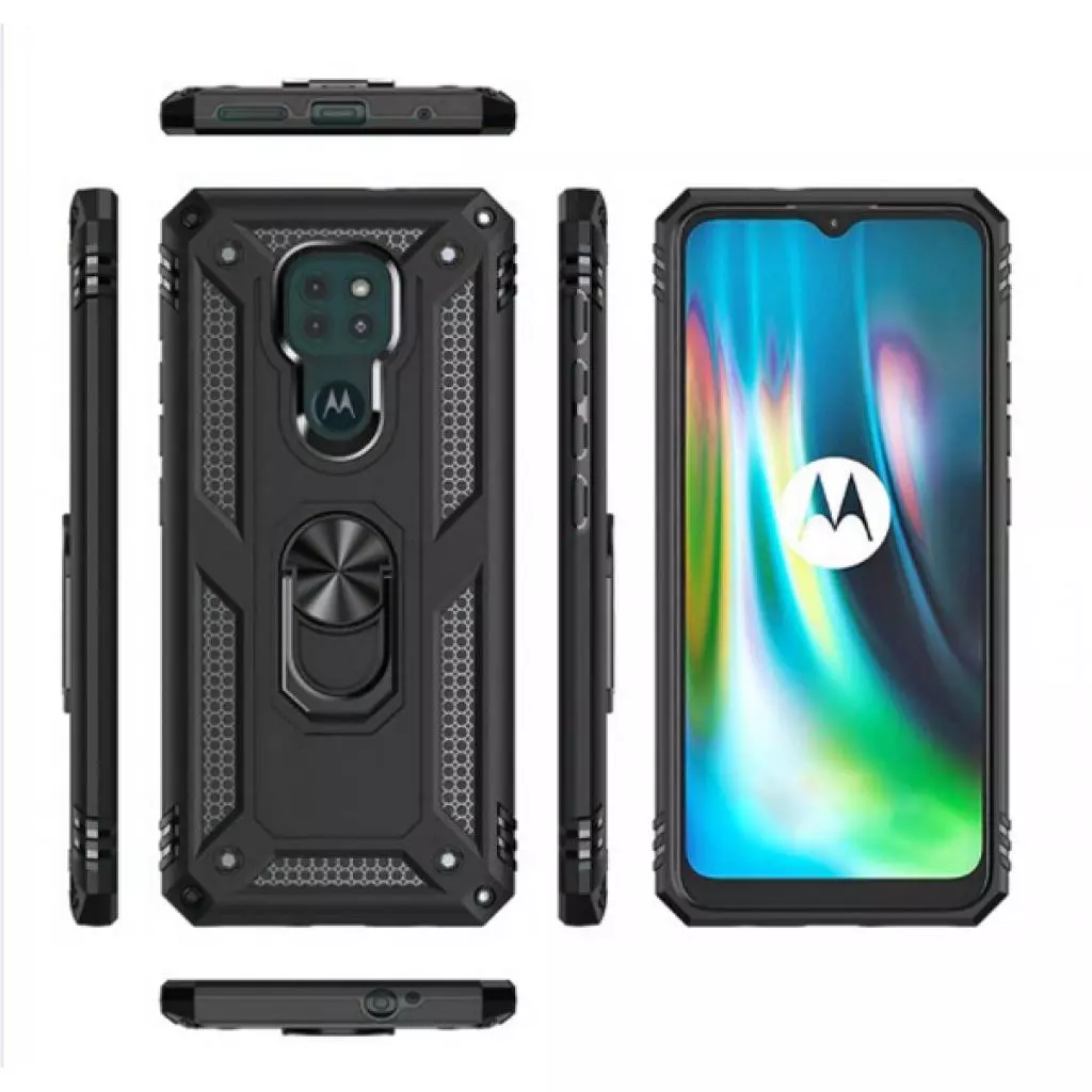 Чехол для моб. телефона BeCover Military Motorola G9 / G9 Play / E7 Plus Black (705562) - 1 Чехол для моб. телефона BeCover Military Motorola G9 / G9 Play / E7 Plus Black (705562) - 1