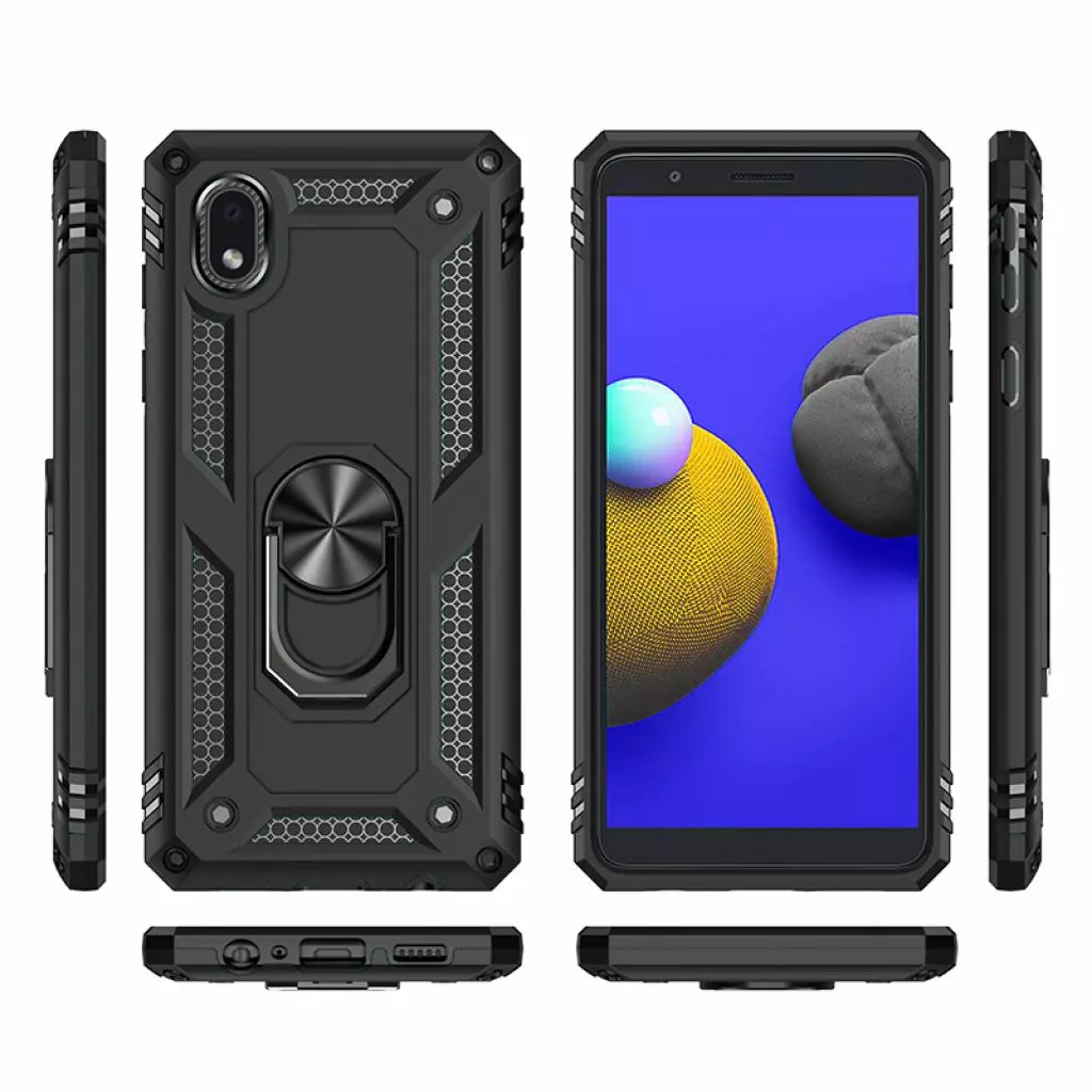 Чехол для моб. телефона BeCover Military Samsung Galaxy A01 Core SM-A013 Black (705563) - 1 Чехол для моб. телефона BeCover Military Samsung Galaxy A01 Core SM-A013 Black (705563) - 1