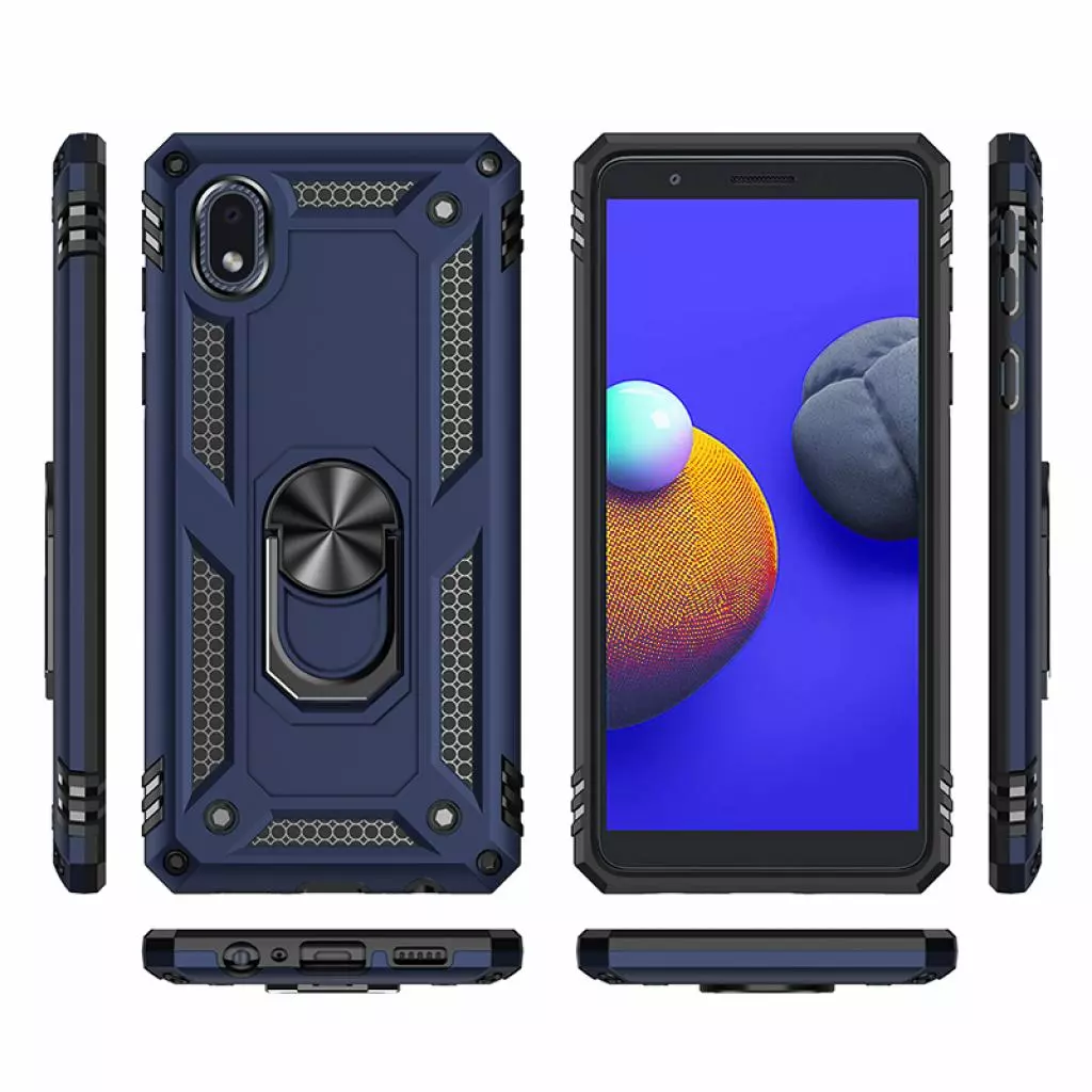 Чехол для моб. телефона BeCover Military Samsung Galaxy A01 Core SM-A013 Blue (705564) - 1 Чехол для моб. телефона BeCover Military Samsung Galaxy A01 Core SM-A013 Blue (705564) - 1