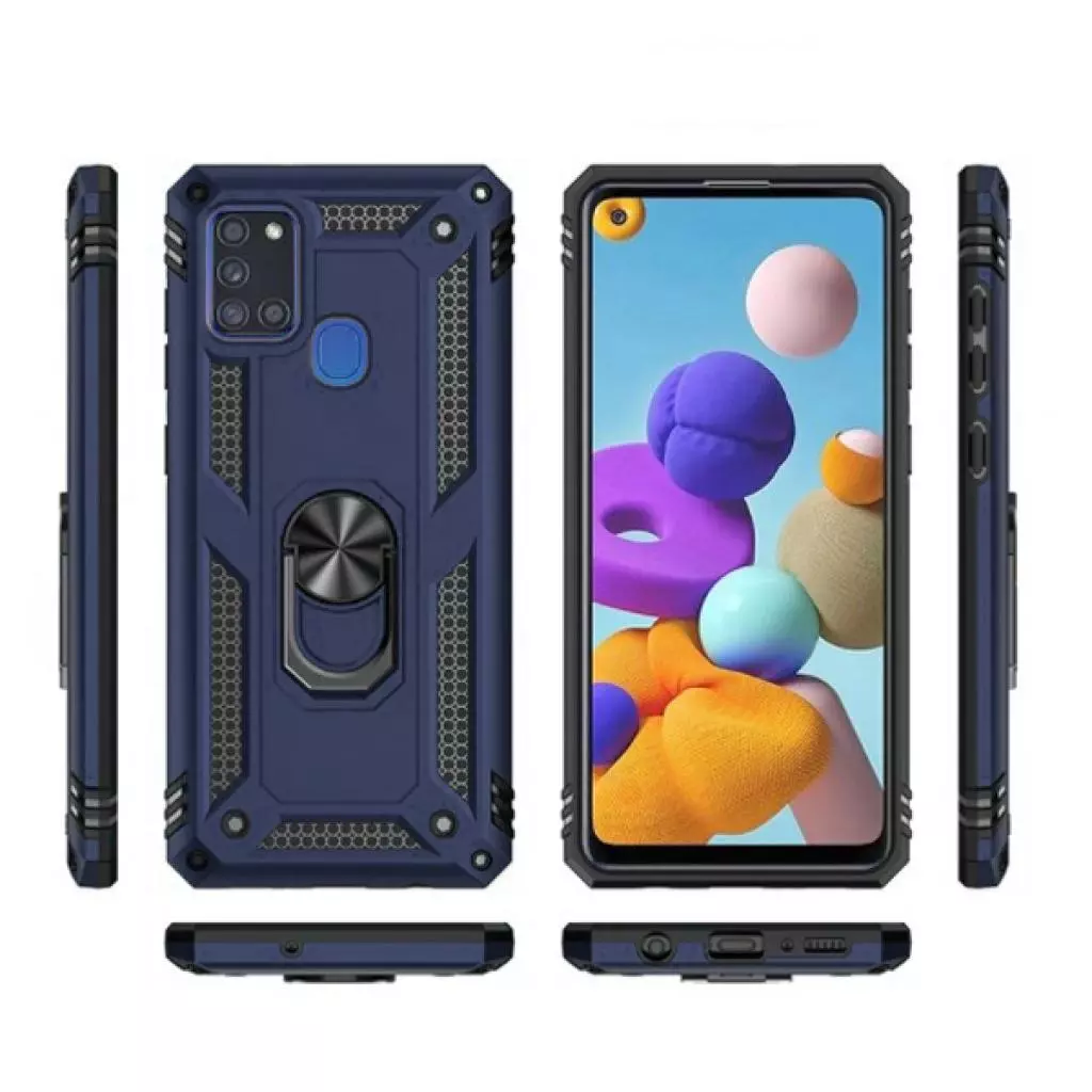 Чехол для моб. телефона BeCover Military Samsung Galaxy A21s SM-A217 Blue (705566) - 1 Чехол для моб. телефона BeCover Military Samsung Galaxy A21s SM-A217 Blue (705566) - 1