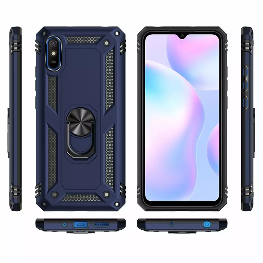 Чехол для моб. телефона BeCover Military Xiaomi Redmi 9A Blue (705575) - 1 Чехол для моб. телефона BeCover Military Xiaomi Redmi 9A Blue (705575) - 1