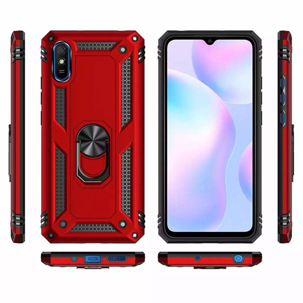 Чехол для моб. телефона BeCover Military Xiaomi Redmi 9A Red (705576) - 1 Чехол для моб. телефона BeCover Military Xiaomi Redmi 9A Red (705576) - 1