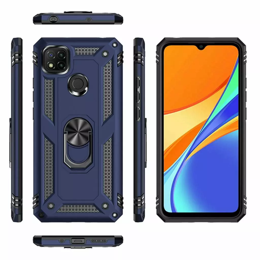 Чехол для моб. телефона BeCover Military Xiaomi Redmi 9C / Redmi 10А Blue (705579) - 2