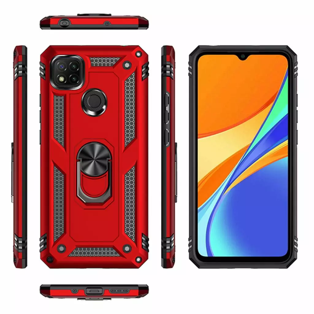 Чехол для моб. телефона BeCover Military Xiaomi Redmi 9C / Redmi 10А Red (705580) - 1 Чехол для моб. телефона BeCover Military Xiaomi Redmi 9C / Redmi 10А Red (705580) - 1