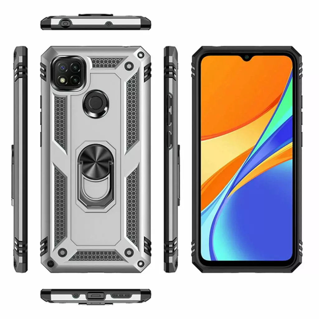Чехол для моб. телефона BeCover Military Xiaomi Redmi 9C / Redmi 10А Silver (705581) - 1 Чехол для моб. телефона BeCover Military Xiaomi Redmi 9C / Redmi 10А Silver (705581) - 1