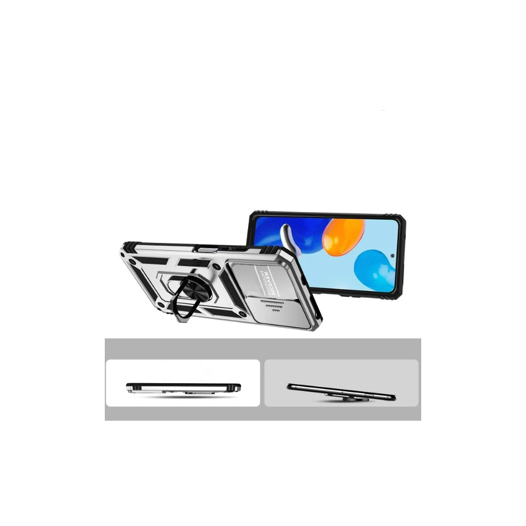Чехол для моб. телефона BeCover Military Xiaomi Redmi 9C / Redmi 10А Silver (705581) - 4 Чехол для моб. телефона BeCover Military Xiaomi Redmi 9C / Redmi 10А Silver (705581) - 4