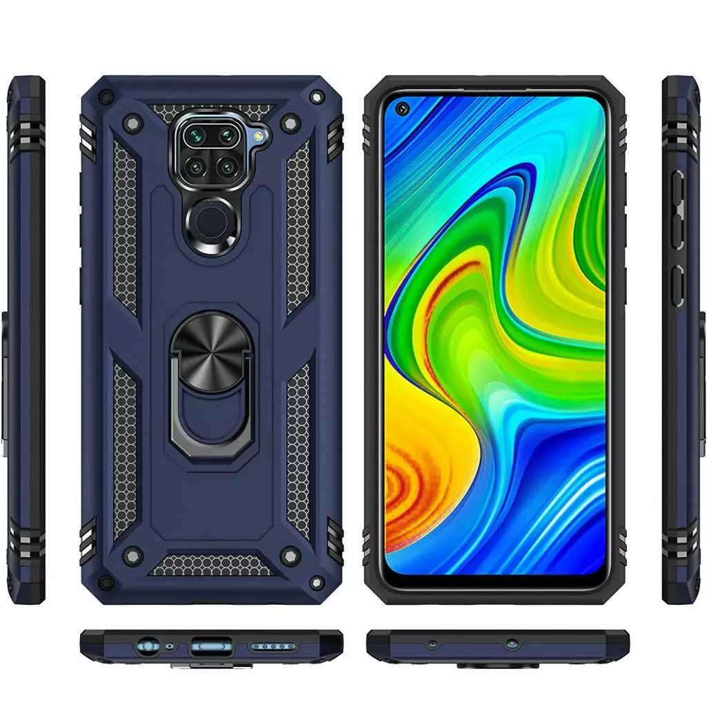 Чехол для моб. телефона BeCover Military Xiaomi Redmi Note 9 / 10X Blue (705583) - 1 Чехол для моб. телефона BeCover Military Xiaomi Redmi Note 9 / 10X Blue (705583) - 1