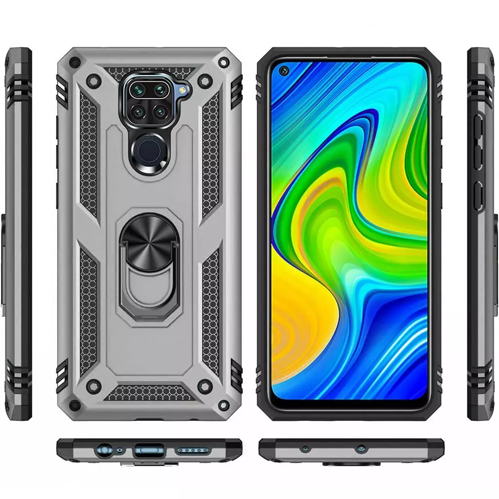 Чехол для моб. телефона BeCover Military Xiaomi Redmi Note 9 / 10X Silver (705585) - 1 Чехол для моб. телефона BeCover Military Xiaomi Redmi Note 9 / 10X Silver (705585) - 1