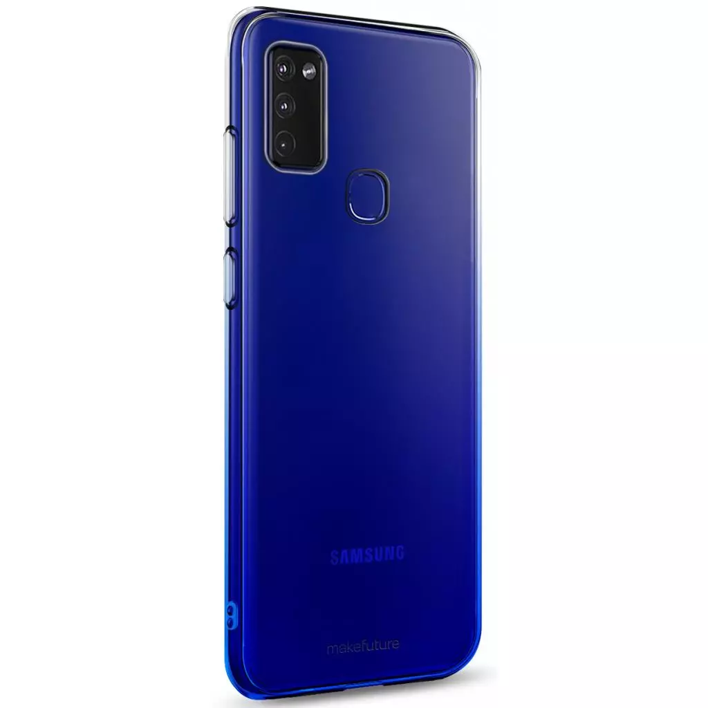 Чехол для моб. телефона MakeFuture Samsung M51 Gradient (Clear TPU) Blue (MCG-SM51BL)