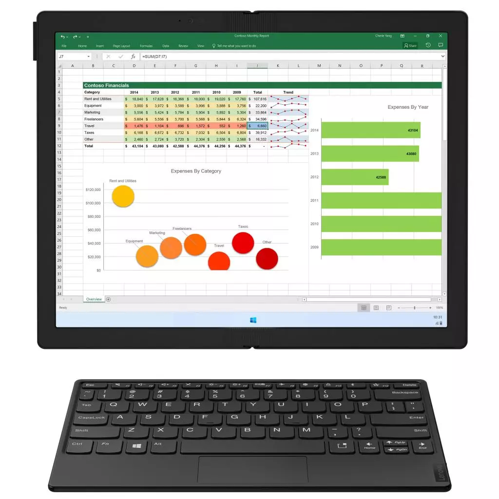 Ноутбук Lenovo ThinkPad X1 Fold (20RL0016RT) - 7 Ноутбук Lenovo ThinkPad X1 Fold (20RL0016RT) - 7