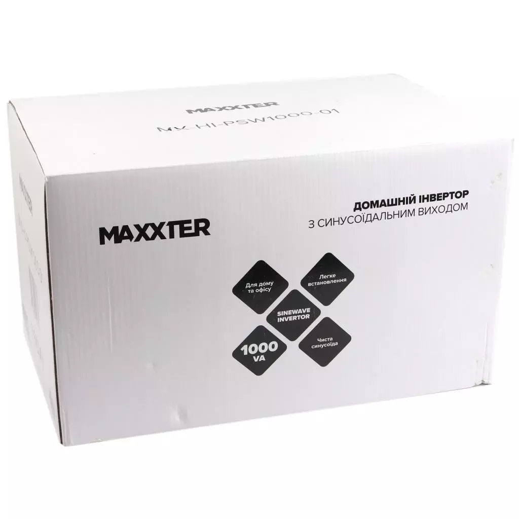 Источник бесперебойного питания Maxxter MX-HI-PSW500-01 - 4 Источник бесперебойного питания Maxxter MX-HI-PSW500-01 - 4