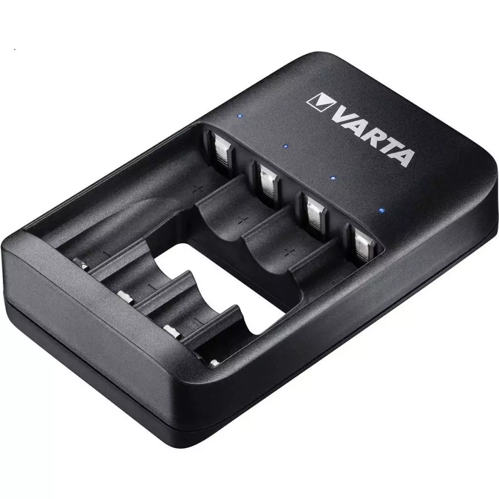 Зарядное устройство для аккумуляторов Varta Value USB Quattro Charger + 4шт. AA 2100 mAh (57652101451) - 3 Зарядное устройство для аккумуляторов Varta Value USB Quattro Charger + 4шт. AA 2100 mAh (57652101451) - 3