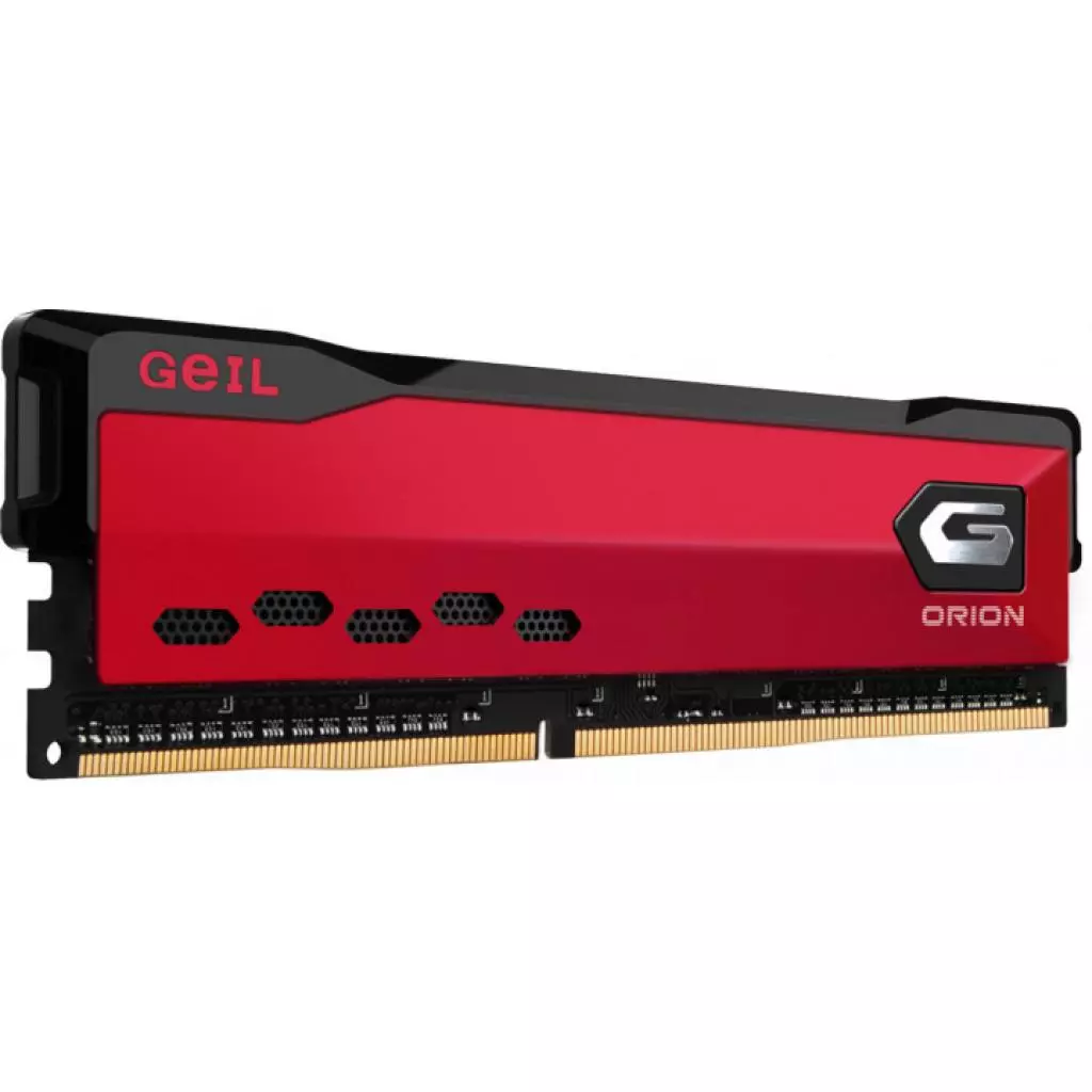 Модуль памяти для компьютера DDR4 16GB 2666 MHz Orion RED Geil (GOR416GB2666C19SC) - 1