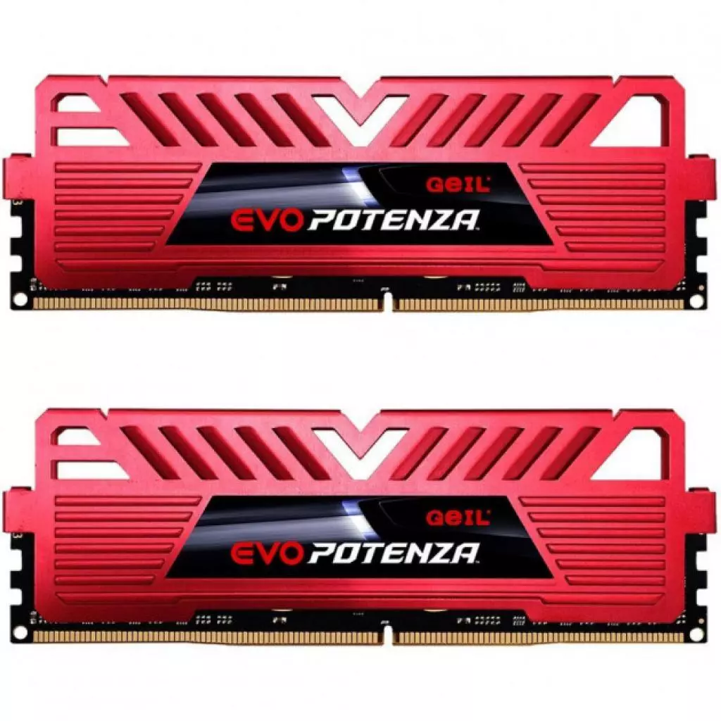 Модуль памяти для компьютера DDR4 16GB (2x8GB) 3200 MHz EVO Potenza Re Geil (GPR416GB3200C16BDC)