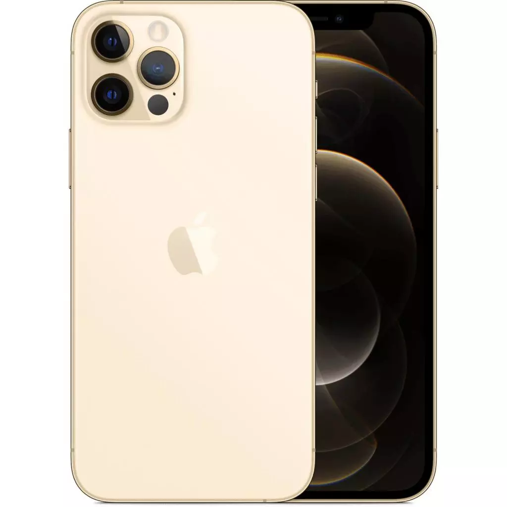 Мобильный телефон Apple iPhone 12 Pro 128Gb Gold (MGMM3) - 1 Мобильный телефон Apple iPhone 12 Pro 128Gb Gold (MGMM3) - 1