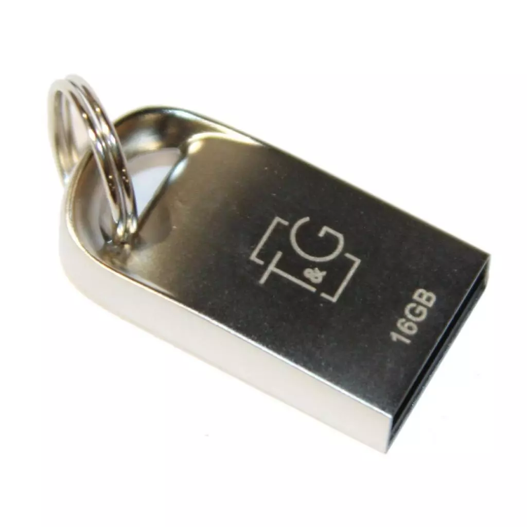 USB флеш накопитель T&G 16GB 107 Metal Series Silver USB 2.0 (TG107-16G) - 1 USB флеш накопитель T&G 16GB 107 Metal Series Silver USB 2.0 (TG107-16G) - 1