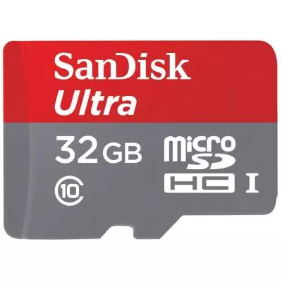 Карта памяти SanDisk 32GB microSD Class10 UHS-I (SDSQUNC-032G-GN6MA) - 1