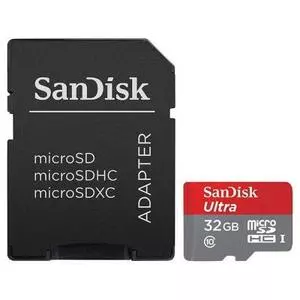 Карта памяти SanDisk 32GB microSD Class10 UHS-I (SDSQUNC-032G-GN6MA)