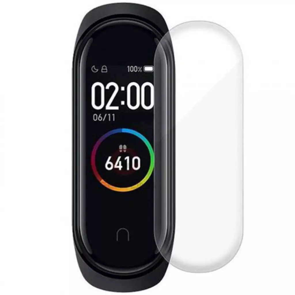 Пленка защитная Devia Premium Xiaomi Mi Band 3/4 2шт. (DV-GDRP-Xmi-MB3/4) - 1 Пленка защитная Devia Premium Xiaomi Mi Band 3/4 2шт. (DV-GDRP-Xmi-MB3/4) - 1