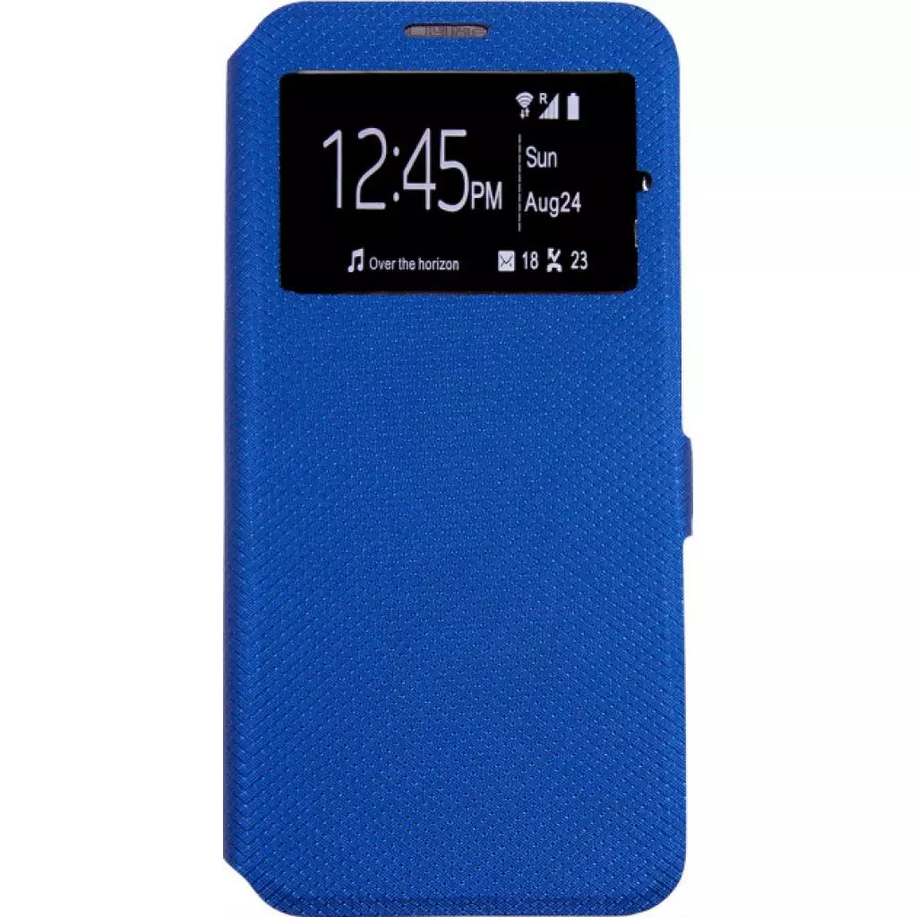 Чехол для моб. телефона Dengos Flipp-Book Call ID Oppo A73, blue (DG-SL-BK-277)