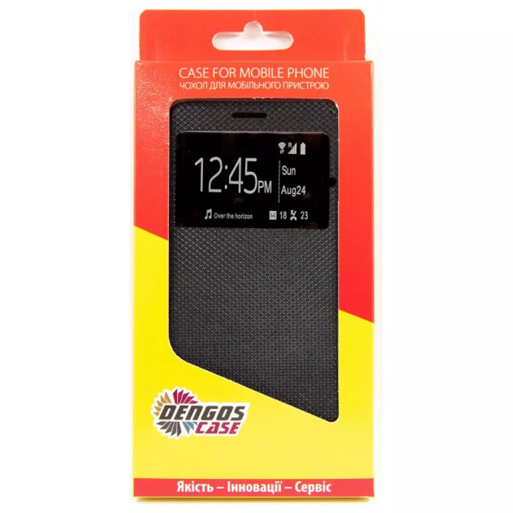 Чехол для моб. телефона Dengos Flipp-Book Call ID Samsung Galaxy A12 (A125), black (DG-SL-BK-273) - 3 Чехол для моб. телефона Dengos Flipp-Book Call ID Samsung Galaxy A12 (A125), black (DG-SL-BK-273) - 3